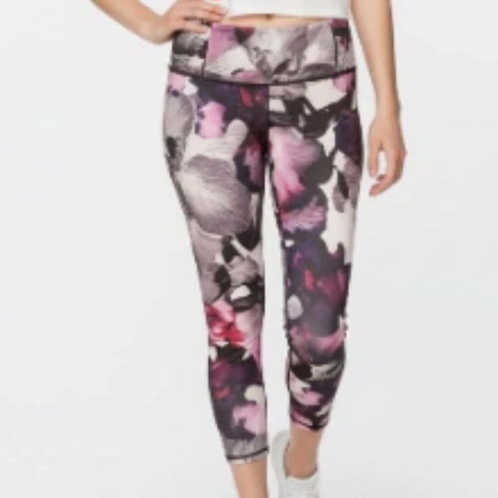 Calia Essential Floral Print Cropped Leggings